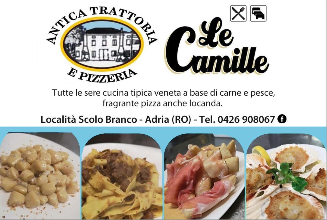 Le Camille Ristorante Pizzeria & Locanda Адриа Экстерьер фото